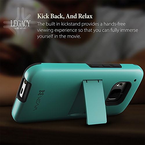 מקרה HTC One - Vena [Legacy] Slim Fit Fit Layer Dual Hybrid Case עם Kickstand & Screen Protector עבור HTC One